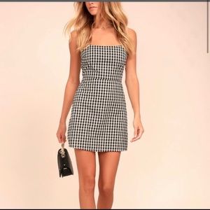 Lulus sawyer gingham dress